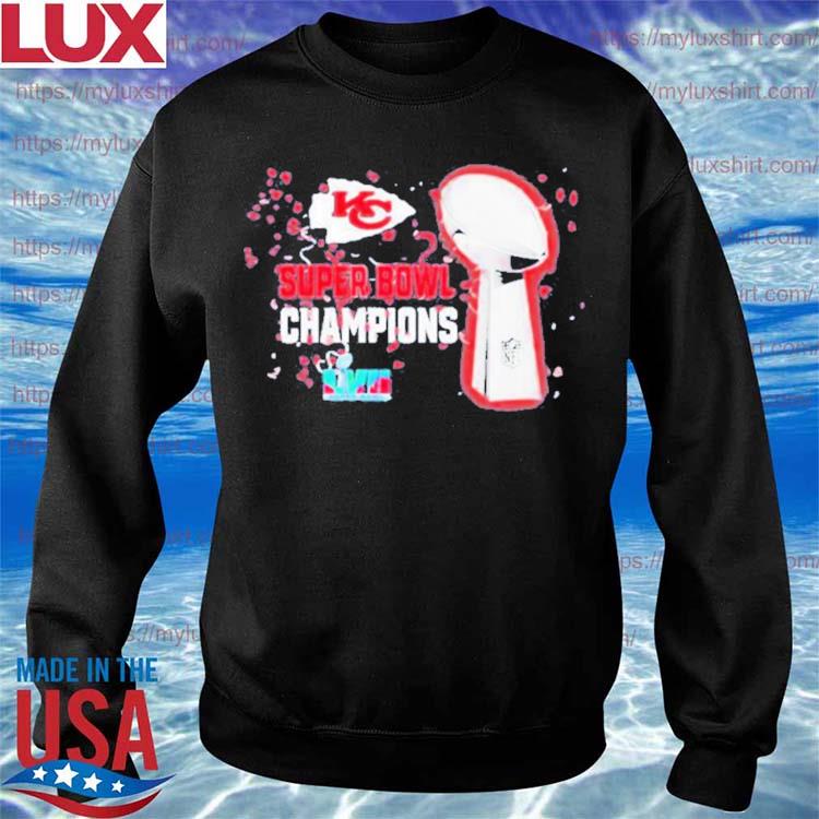 Kansas City Chiefs Super Bowl Lvii 2023 Champions shirt, hoodie, sweater,  long sleeve and tank top