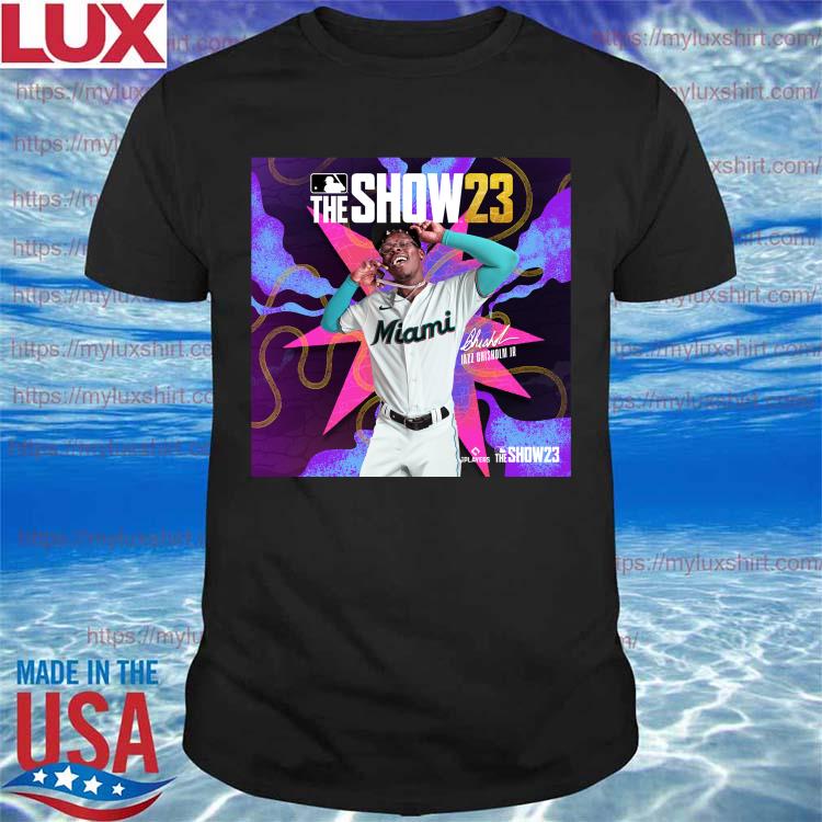 Miami Jazz Chisholm Jr Mlb The Show 23 Poster Shirt