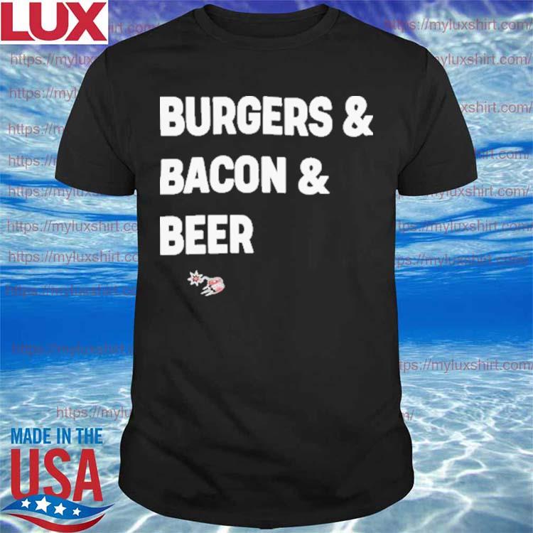 Official burgers Bacon Beer Killer Burger shirt