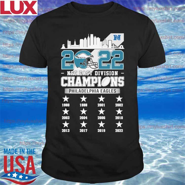 Premium 2022 Nfc East Division Champions Philadelphia Eagles official Shirt