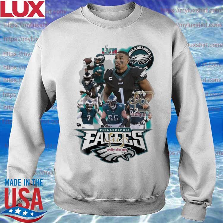 Super Bowl LVII 2023 Philadelphia Eagles Jalen Hurts shirt, hoodie,  sweater, long sleeve and tank top