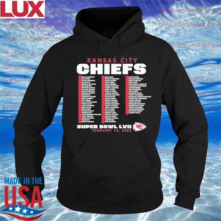 Official Kansas City Chiefs Super Bowl LVII Hoodie