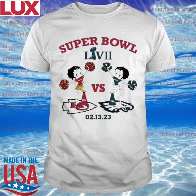 The Girls Philadelphia Eagles Vs Kansas City Chiefs Super Bowl 2023 Shirt