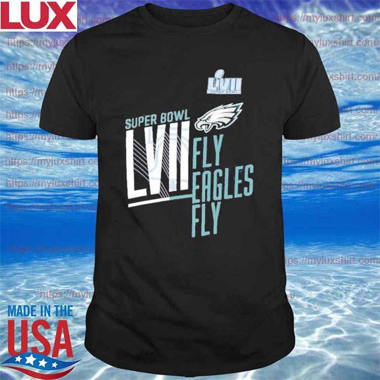 Philadelphia Eagles Super Bowl LVII Fly Eagles Fly Shirt