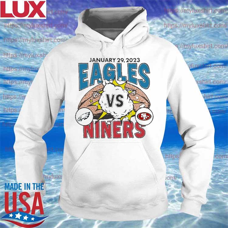 Philadelphia Eagles Vs San Francisco, January 29th 2023, Super Bowl LVII  Shirt, hoodie, sweater, long sleeve and tank top