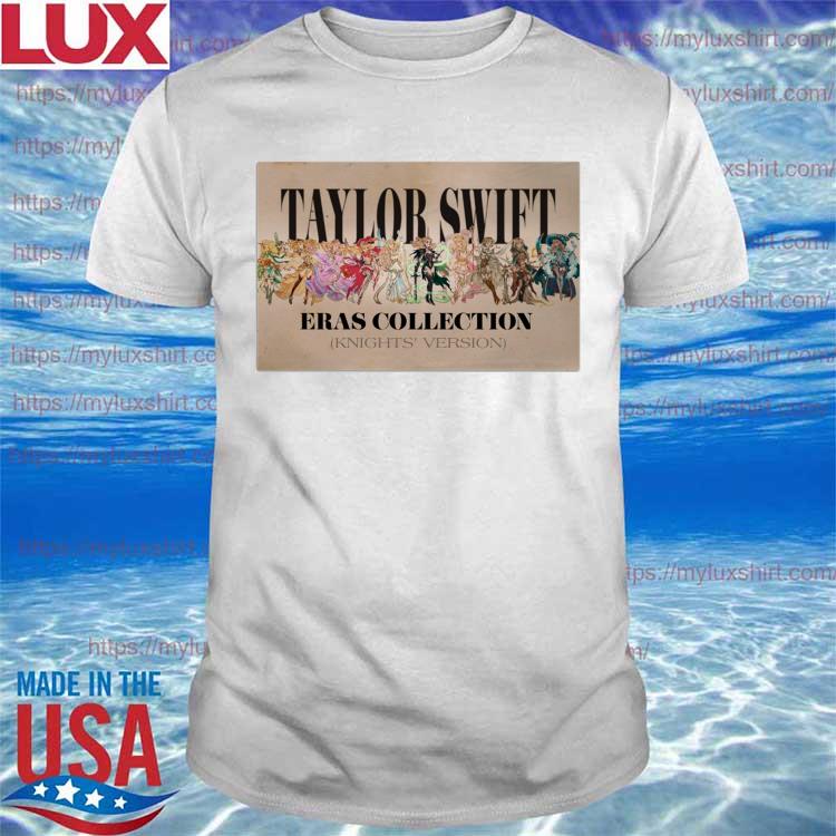 Taylor Swift Knights Version Eras Collection Poster Shirt
