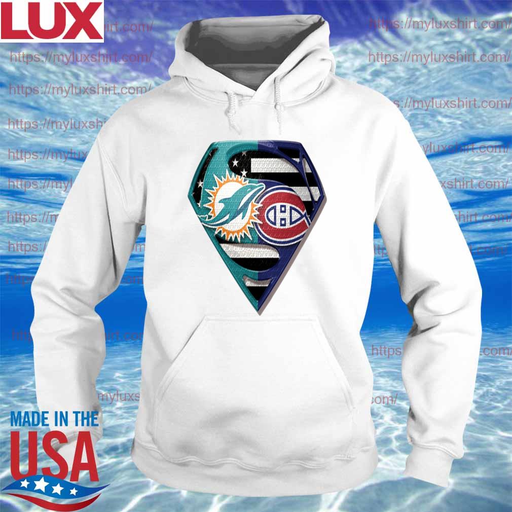 Miami Dolphins Superman logo shirt, hoodie, sweater, long sleeve and tank  top